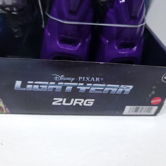 Disney Pixar Lightyear Zurg 10" Action Figure 2021 Mattel Purple Space Suit NEW - Picture 4 of 5